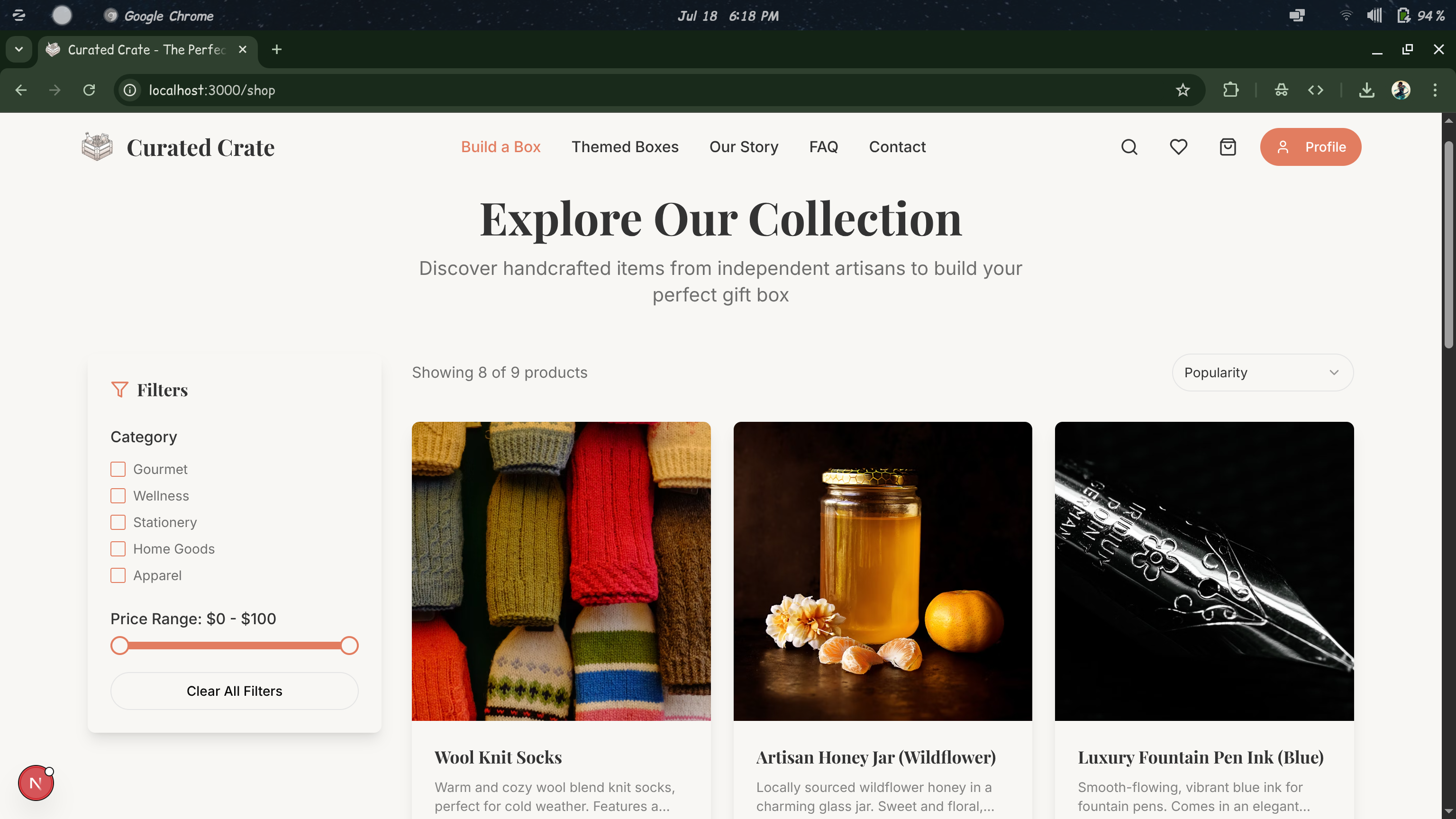 Curated Crate